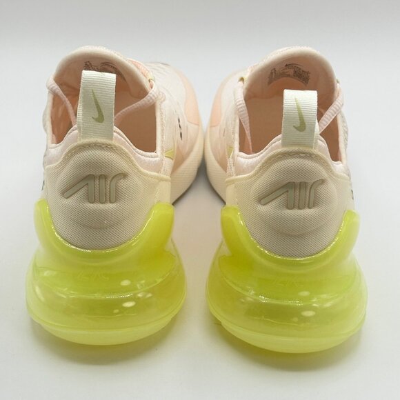 Women Nike Air Max 270 Guava Ice Life Lime Sail Black AH6789-802 Size 7 No Box - Picture 4 of 10